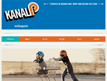 Tablet Screenshot of kanal-p.de